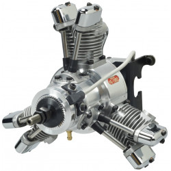 SAITO MODEL FG-19R3 4-CYCLE GASOLINE RADIAL ENGINE