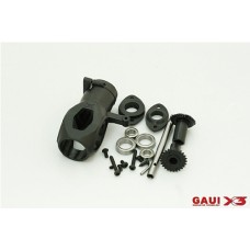 GAUI X3 Tail Case Assembly(with gears)