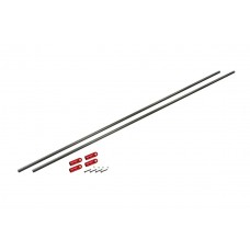 GAUI X7 CF Tail Boom Support Rod Set Red anodized