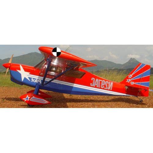 PILOT-RC MODEL DECATHLON-107 RED