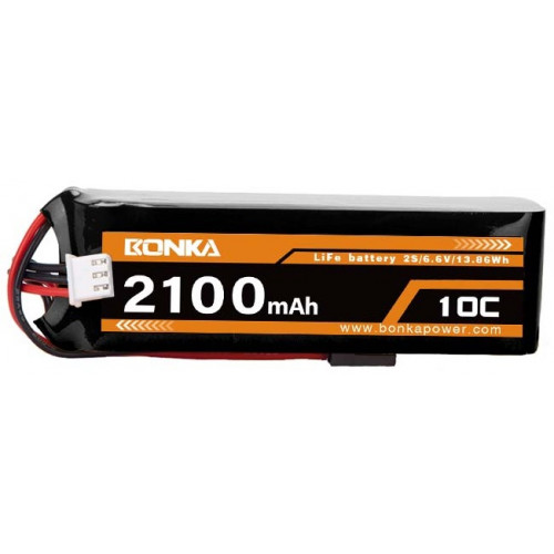 BONKA MODEL XH, FUTABA, XT60 2100MAH 25C 2S