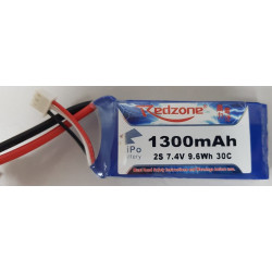 FULLYMAX MODEL 1300MAH 7.4V 30C 2S LIPO BATTERY