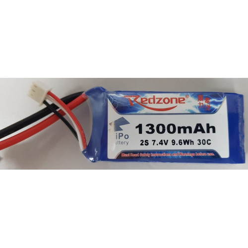 FULLYMAX MODEL 1300MAH 7.4V 30C 2S LIPO BATTERY