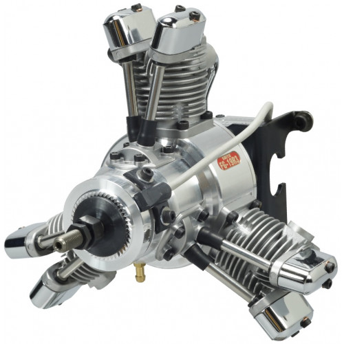SAITO MODEL FG19R3 4-CYCLE GASOLINE RADIAL ENGINE