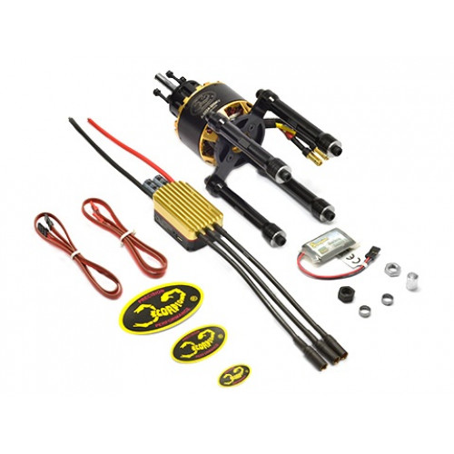 SCORPION MODEL A-5524 PNP COMBO(12S/35CC-40CC/4662W)