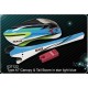 GAUI Type A7 Canopy+Tail Boom in star light blue(for X3)