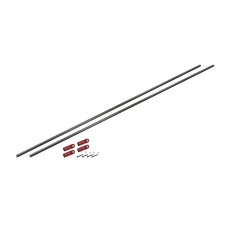GAUI NX7 CF Tail Boom Support Rod Set (Red anodized)(for NX7)