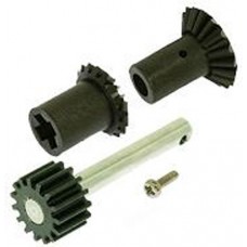 GAUI X5 Front drive gear set and Pulley Shaft with Steel Gear(15T)
