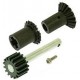 GAUI X5 Front drive gear set and Pulley Shaft with Steel Gear(15T)