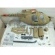 FUNKEY SCALE FUSELAGE HUGHES 500MD TOW DEFENDER.50(600) SIZE ARMY DESERT COLOR